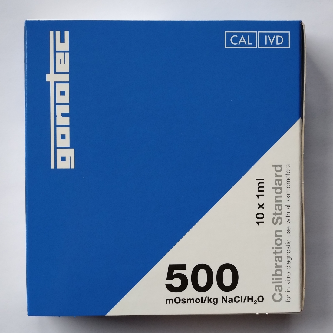 500 mOsmol/kg kalibreringsstandard Gonotec MD Scientific